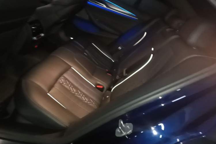 Used BMW 5 Series 2022 Second Facelift 540i Sport Line M Sport Package Left Rear Seat