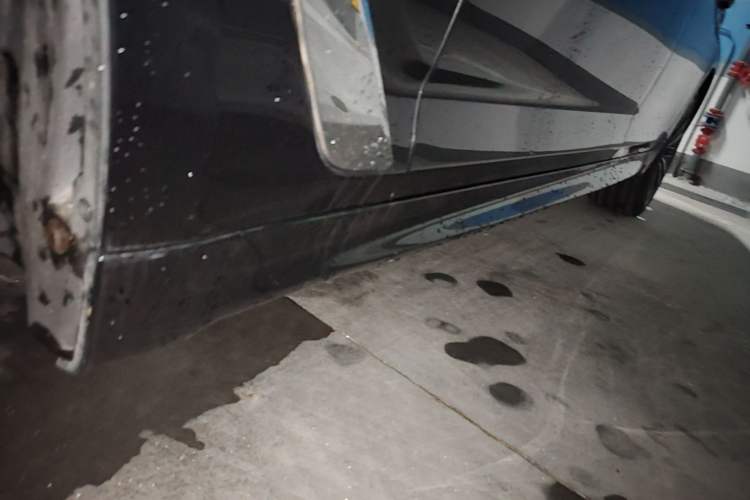 Used BMW 5 Series 2022 Second Facelift 530Li Leading Edition M Sport Package Left Side Sill