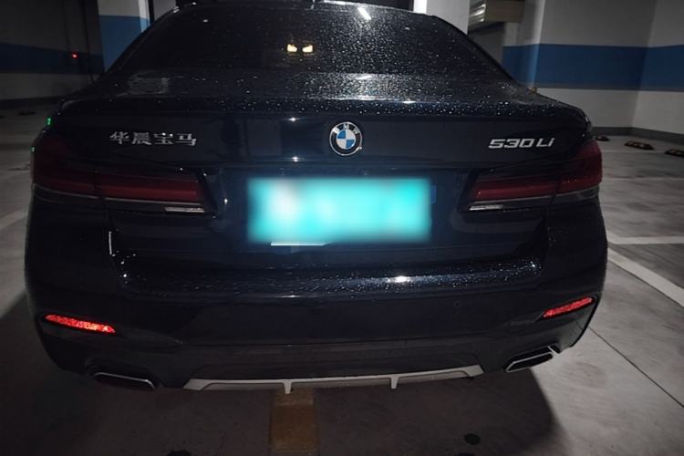 Used BMW 5 Series 2022 Second Facelift 530Li Leading Edition M Sport Package Rear