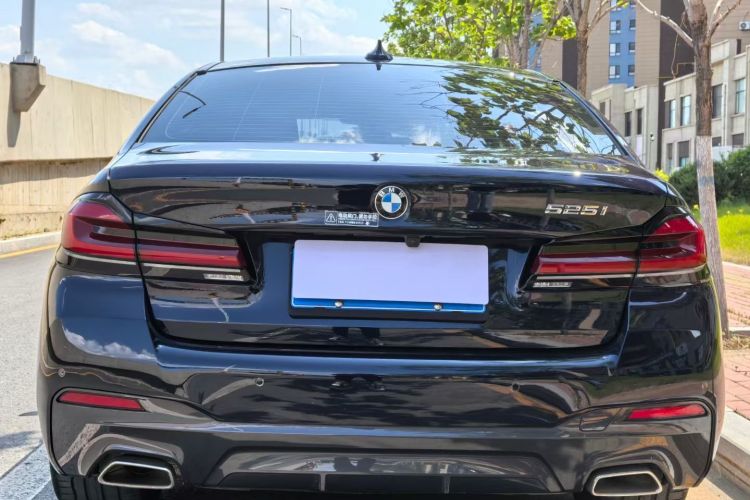 Used BMW 5 Series 2022 Second Facelift 525i M Sport Package Rear