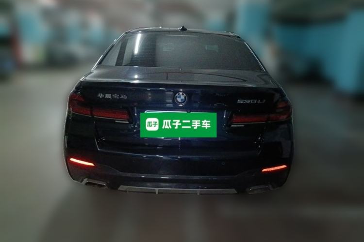 Used BMW 5 Series 2022 Second Facelift 530Li Luxury Version M Sport Package Rear