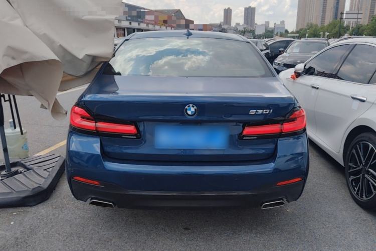 Used BMW 5 Series 2022 Second Facelift 530i M Sport Package Rear