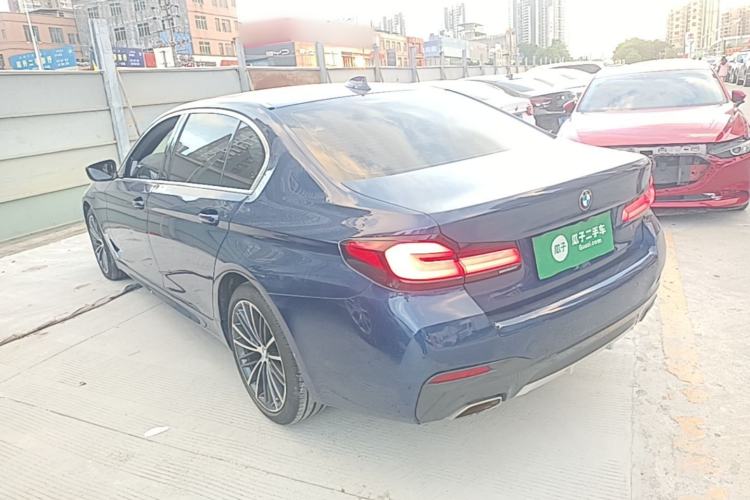 Used BMW 5 Series 2022 Restyled 530Li Leading Edition M Sport Package Rear Left 45 Deg