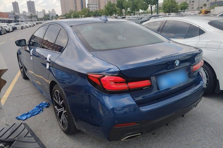 Used BMW 5 Series 2022 Second Facelift 530i M Sport Package Rear Left 45 Deg