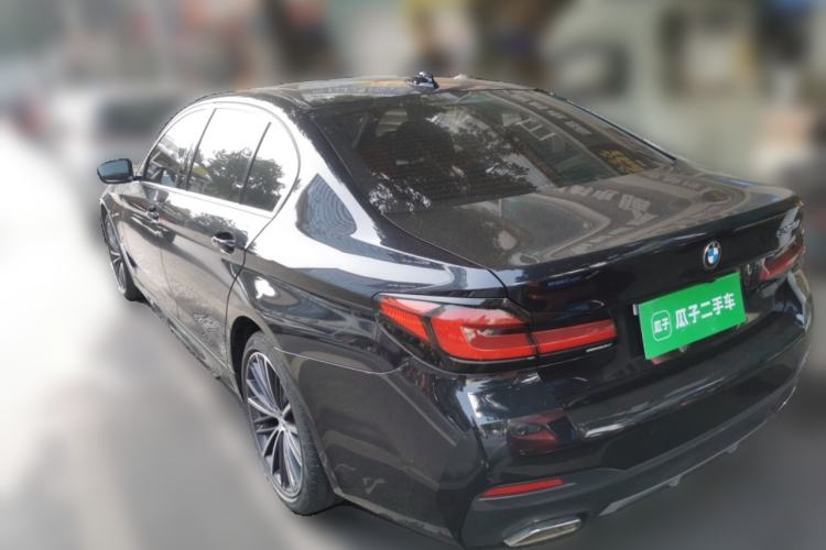 Used BMW 5 Series 2022 Restyled 530Li Leading Edition M Sport Package Rear Left 45 Deg