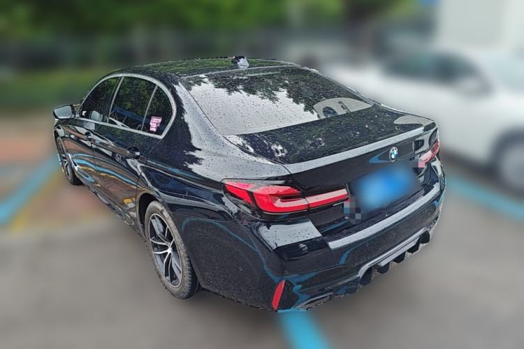 Used BMW 5 Series 2022 Second Facelift 525Li M Sport Package Rear Left 45 Deg