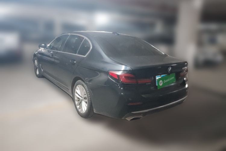 Used BMW 5 Series 2022 Restyled 525Li Luxury Package Rear Left 45 Deg