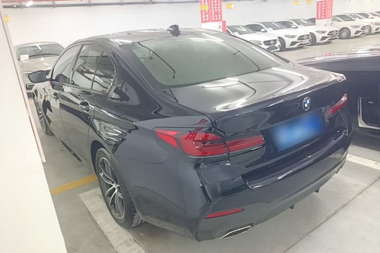 Used BMW 5 Series 2022 Restyled 525i M Sport Package Rear Left 45 Deg