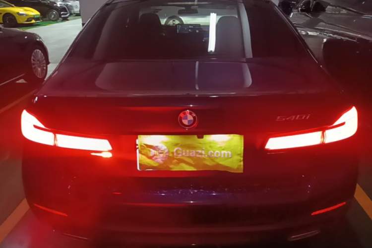 Used BMW 5 Series 2022 Second Facelift 540i Sport Line M Sport Package Rear
