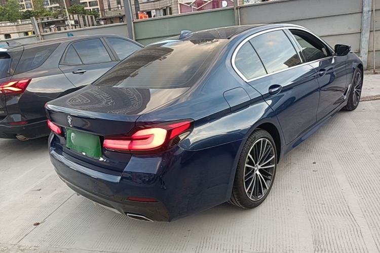Used BMW 5 Series 2022 Restyled 530Li Leading Edition M Sport Package Rear Right 45 Deg