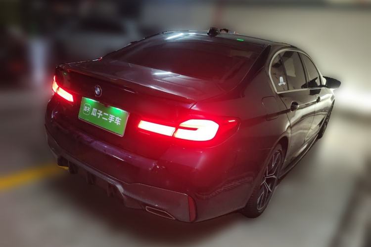 Used BMW 5 Series 2022 530Li Luxury Edition M Sport Package Rear Right 45 Deg