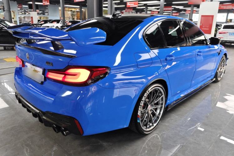 Used BMW 5 Series 2022 530i Sport Line M Sport Package Rear Right 45 Deg