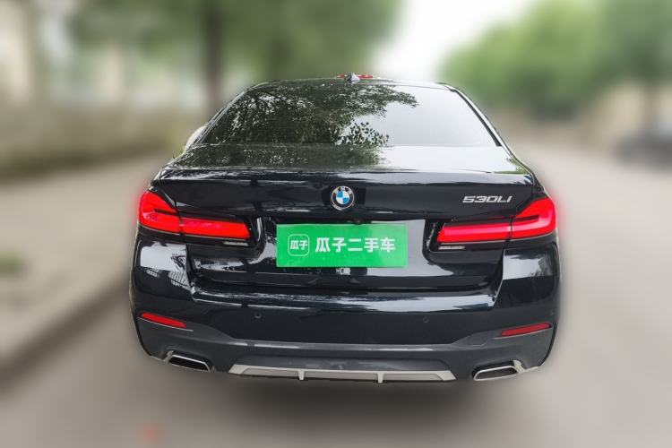 Used BMW 5 Series 2022 Revised Version 3 530Li Luxury Edition M Sport Package Rear
