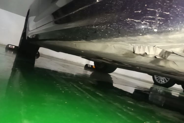 Used BMW 5 Series 2022 Second Facelift 540i Sport Line M Sport Package Right Side Sill