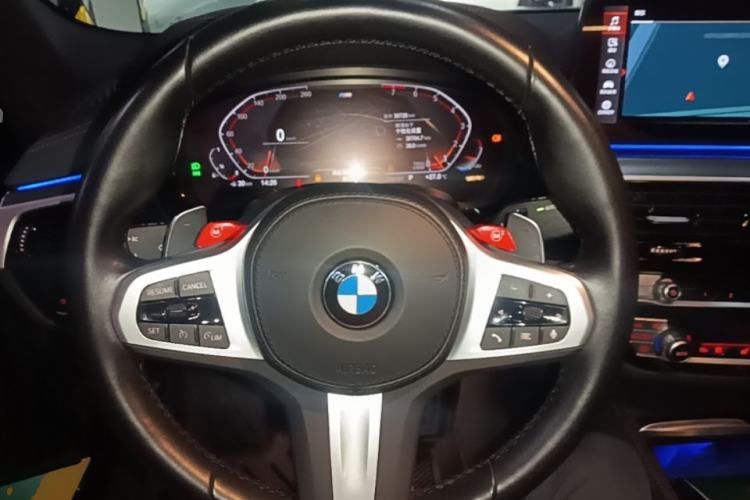 Used BMW 5 Series 2022 Second Facelift 540i Sport Line M Sport Package Steering Wheel
