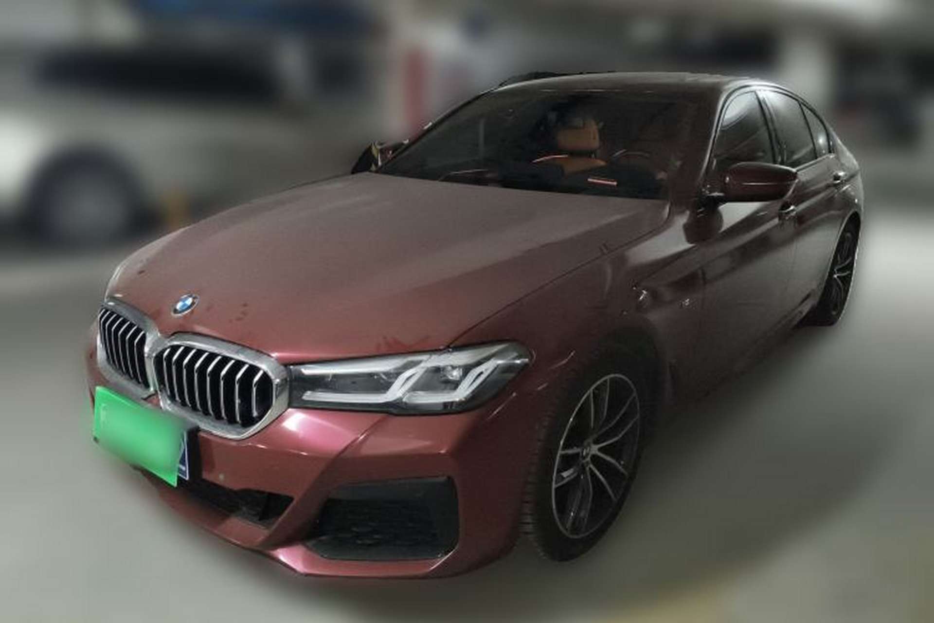 Used BMW 5 Series 2022 Restyled 525i M Sport Package Front Left 45 Deg