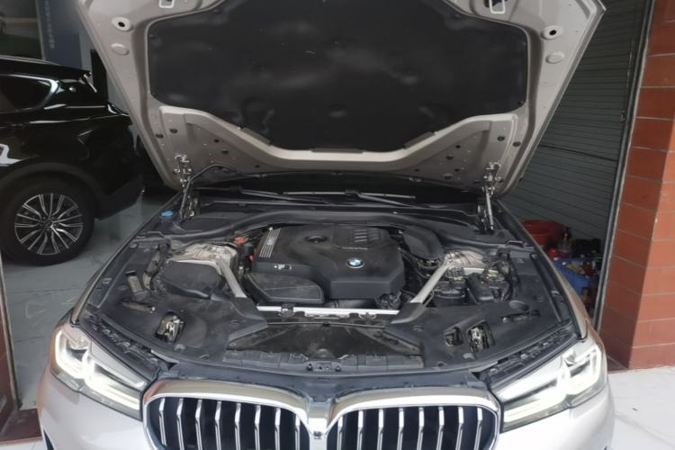 Used BMW 5 Series 2022 Updated 530Li Leading Edition Luxury Package Engine Bay