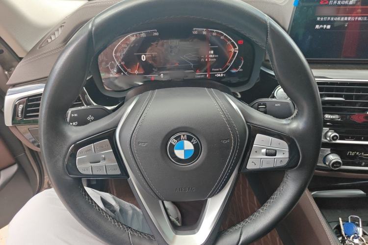 Used BMW 5 Series 2022 Second Facelift 525Li Luxury Package Steering Wheel