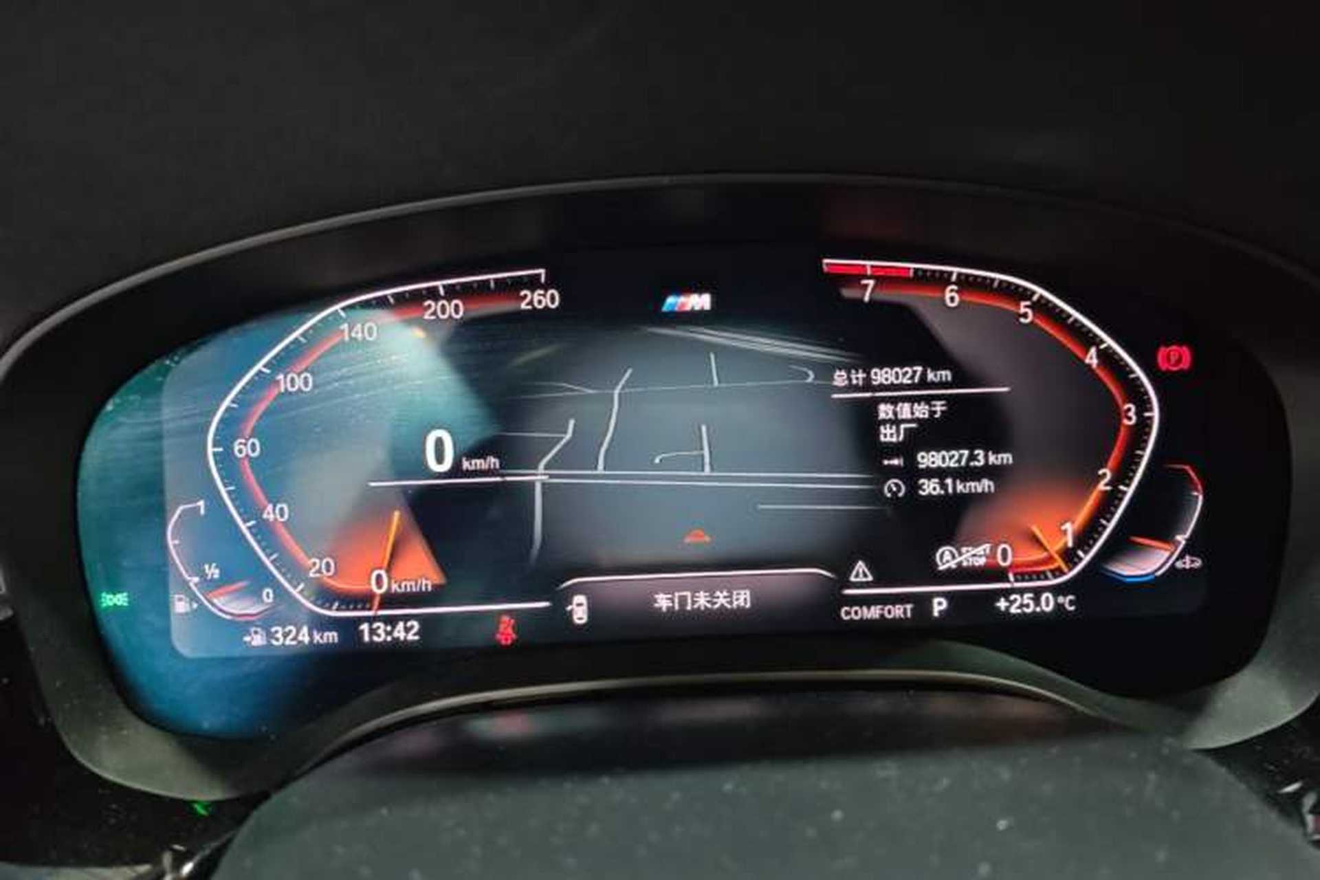 Used BMW 5 Series 2022 530i M Sport Package Instrument Cluster