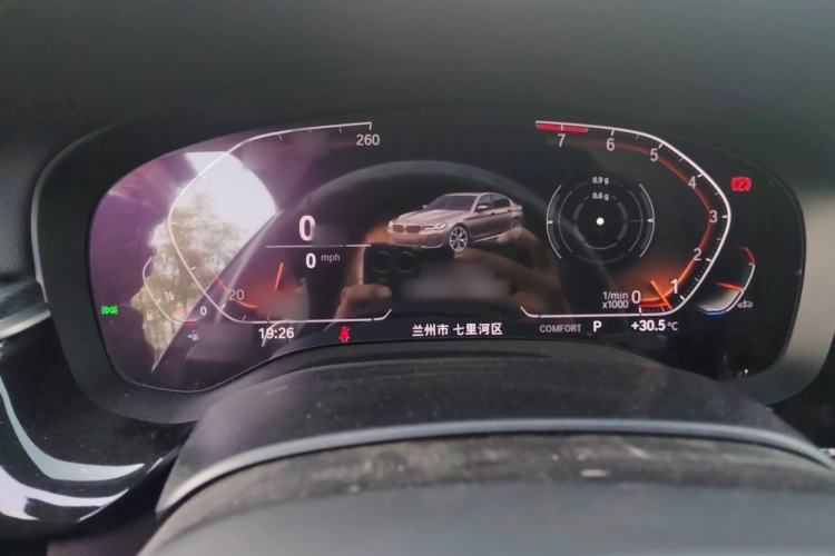 Used BMW 5 Series 2022 Restyled 540i Luxury Edition M Sport Package Instrument Cluster