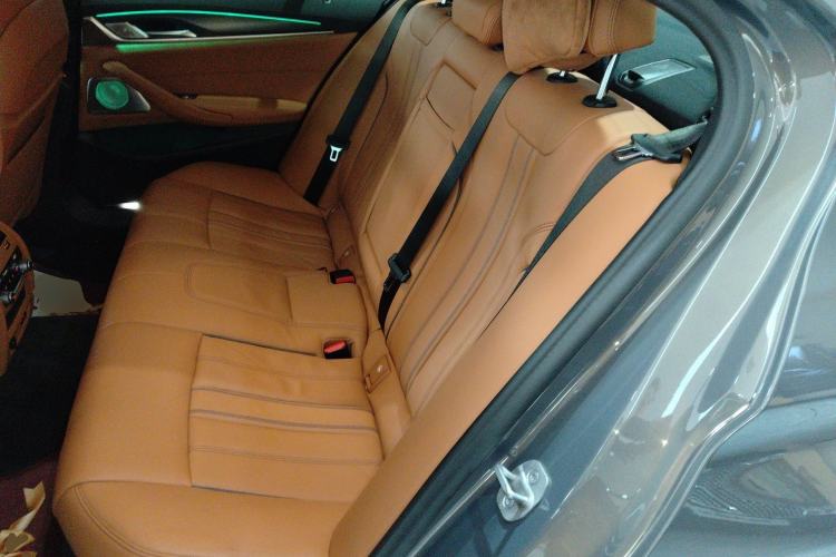 Used BMW 5 Series 2022 Restyled 540i Luxury Edition M Sport Package Left Rear Seat