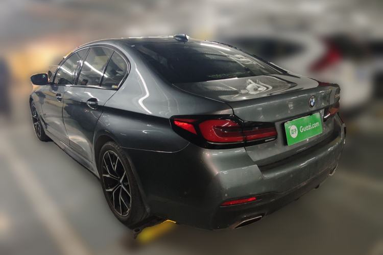 Used BMW 5 Series 2022 530i M Sport Package Rear Left 45 Deg