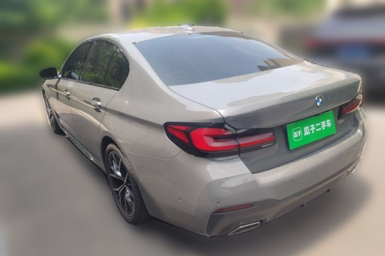 Used BMW 5 Series 2022 540i Sport Line M Sport Package Rear Left 45 Deg
