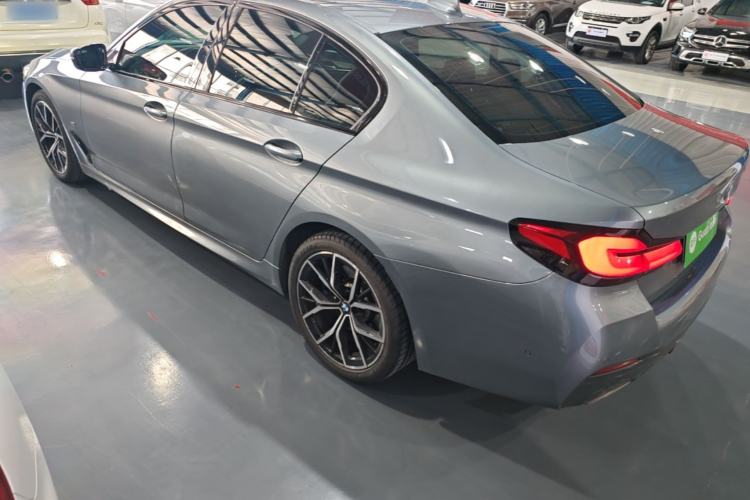 Used BMW 5 Series 2022 530i M Sport Package Rear Left 45 Deg