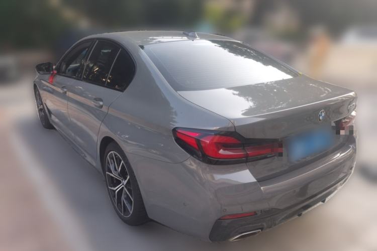Used BMW 5 Series 2022 Restyled 530i Sport Line with M Sport Package Rear Left 45 Deg