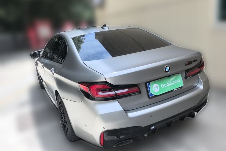 Used BMW 5 Series 2022 540i Sport Line M Sport Package Rear Left 45 Deg