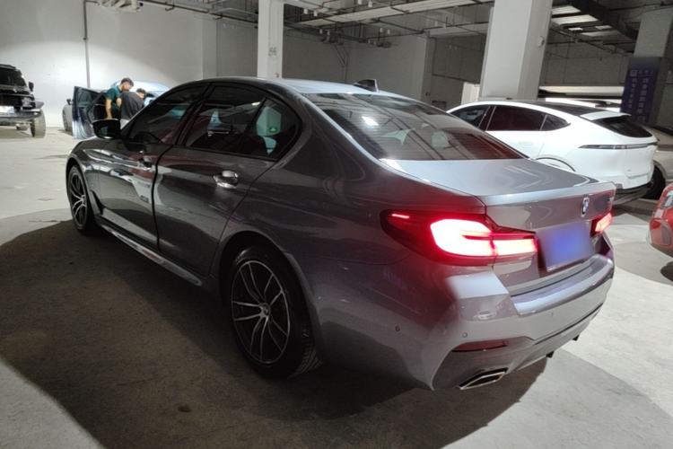 Used BMW 5 Series 2022 Restyled 525i M Sport Package Rear Left 45 Deg