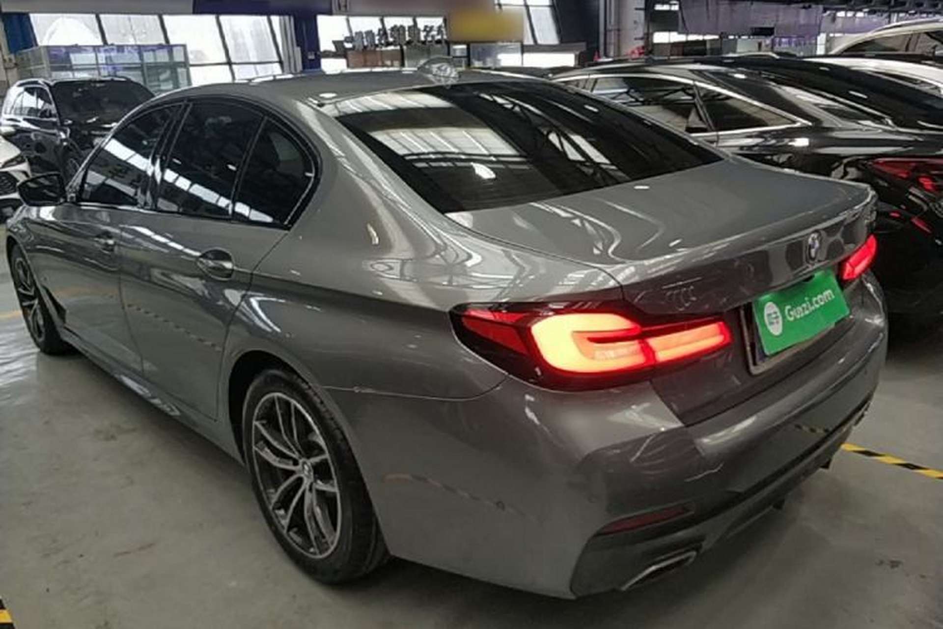 Used BMW 5 Series 2022 Second Facelift 525i M Sport Package Rear Left 45 Deg