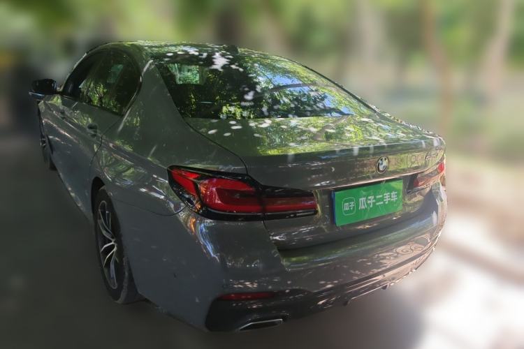 Used BMW 5 Series 2022 525i M Sport Package Rear Left 45 Deg