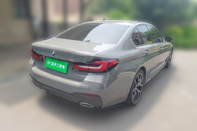 Used BMW 5 Series 2022 540i Sport Line M Sport Package Rear Right 45 Deg