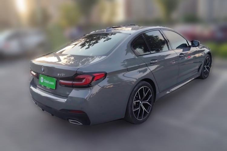 Used BMW 5 Series 2022 Restyled 540i Luxury Edition M Sport Package Rear Right 45 Deg