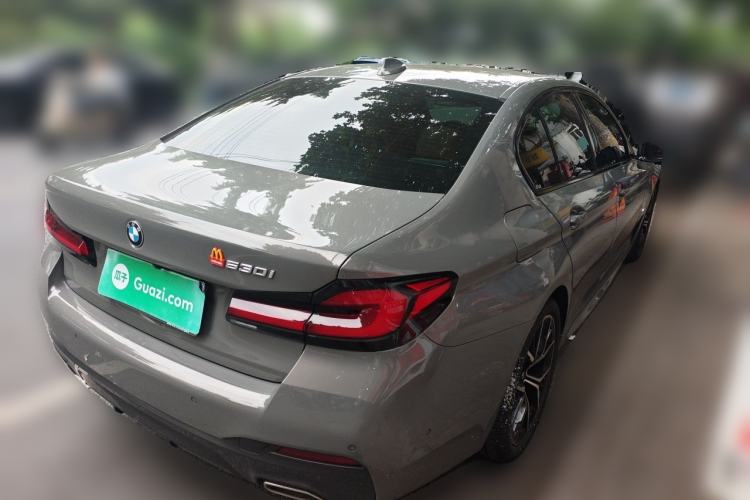 Used BMW 5 Series 2022 530i M Sport Package Rear Right 45 Deg