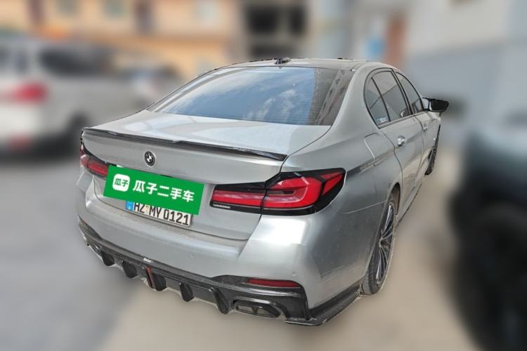 Used BMW 5 Series 2022 530Li Leading Model M Sport Package Rear Right 45 Deg