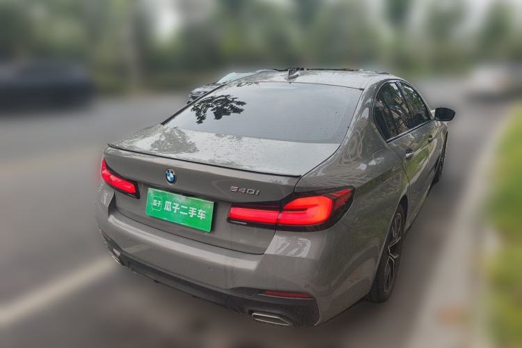 Used BMW 5 Series 2022 Updated 530i M Sport Package Rear Right 45 Deg