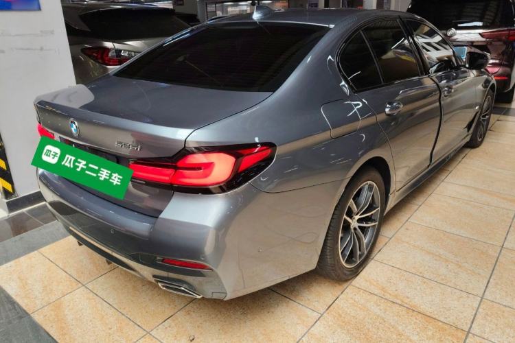 Used BMW 5 Series 2022 Restyled 525i M Sport Package Rear Right 45 Deg