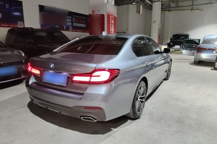 Used BMW 5 Series 2022 Restyled 525i M Sport Package Rear Right 45 Deg