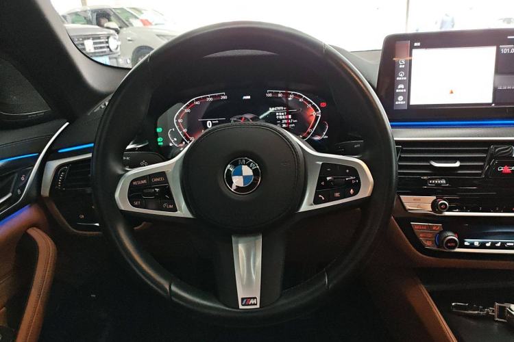 Used BMW 5 Series 2022 Second Facelift 525i M Sport Package Steering Wheel