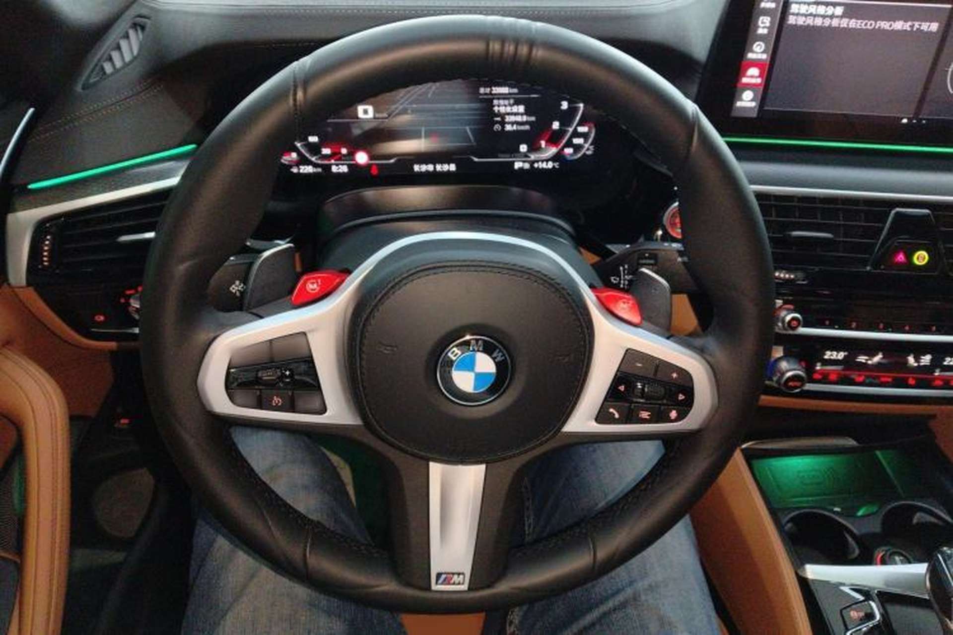 Used BMW 5 Series 2022 Restyled 540i Luxury Edition M Sport Package Steering Wheel