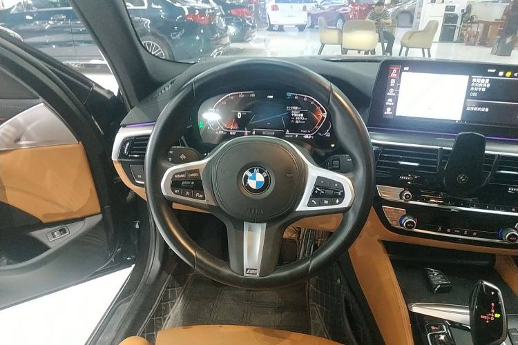 Used BMW 5 Series 2022 Second Facelift 525i M Sport Package Steering Wheel