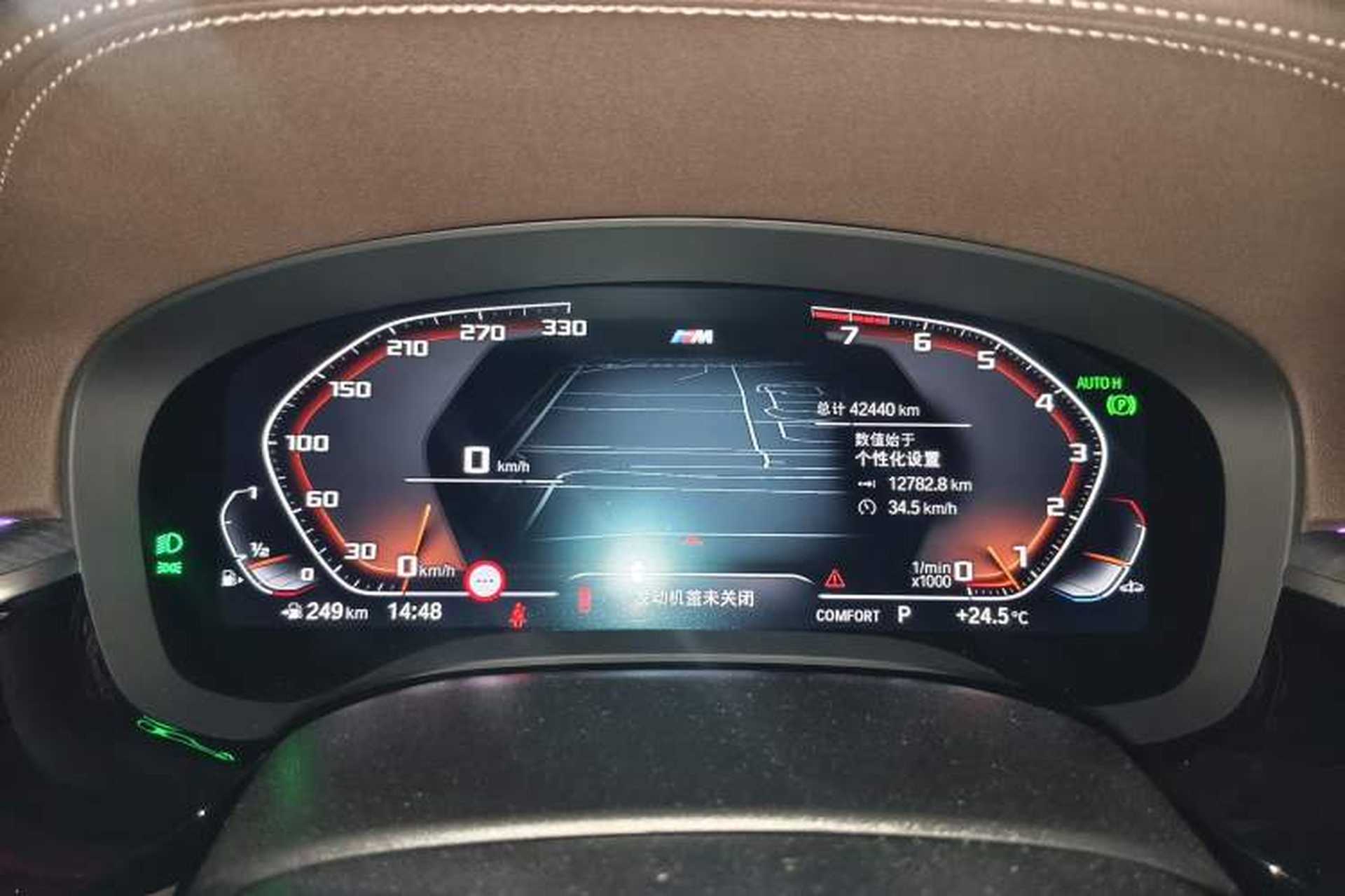 Used BMW 5 Series 2022 Restyled 530Li Luxury Edition M Sport Package Instrument Cluster