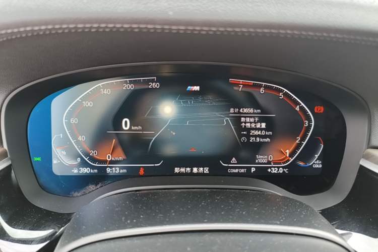 Used BMW 5 Series 2022 Second Facelift 530Li Leading Edition M Sport Package Instrument Cluster