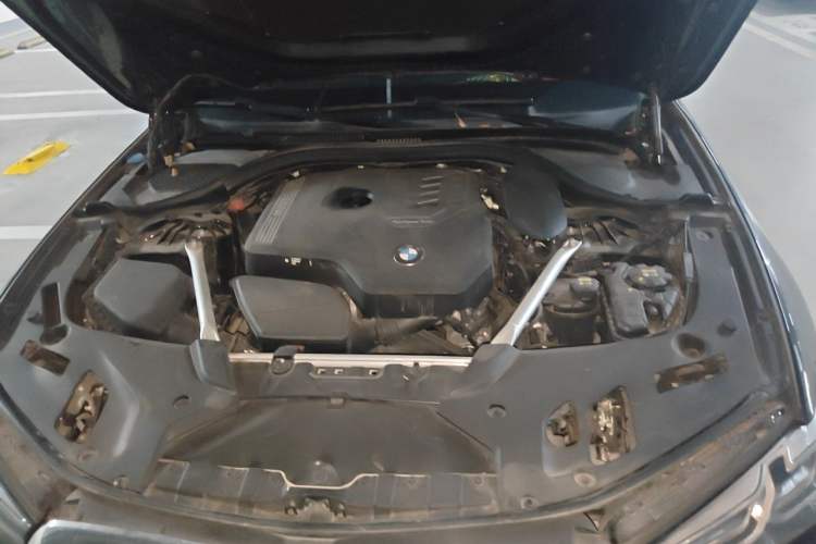 Used BMW 5 Series 2022 Second Facelift 530Li Luxury Version M Sport Package Engine Bay