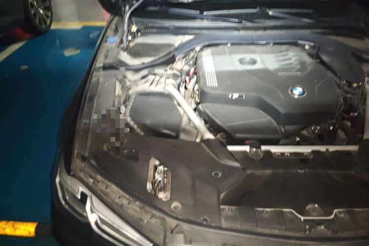 Used BMW 5 Series 2022 Second Facelift 530Li Leading Edition M Sport Package Engine Bay Right