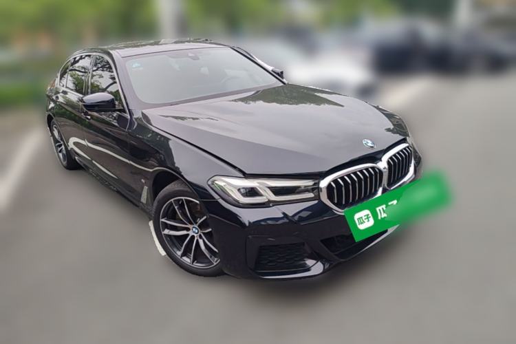 Used BMW 5 Series 2022 Restyled 525Li M Sport Package Front Right 45 Deg