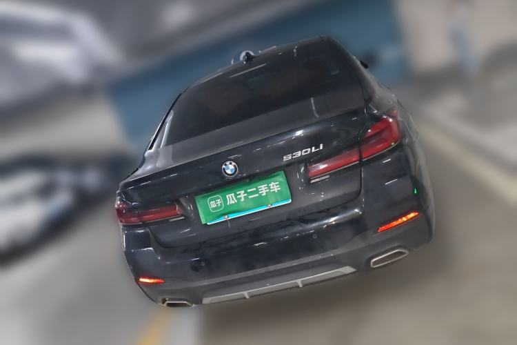 Used BMW 5 Series 2022 Second Facelift 530Li Luxury Version M Sport Package Rear