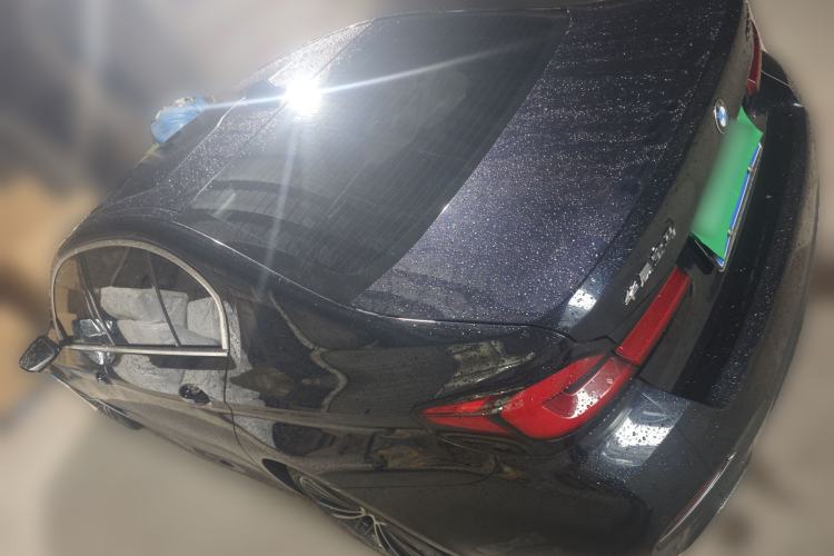 Used BMW 5 Series 2022 Second Facelift 530Li Leading Edition M Sport Package Rear Left 45 Deg